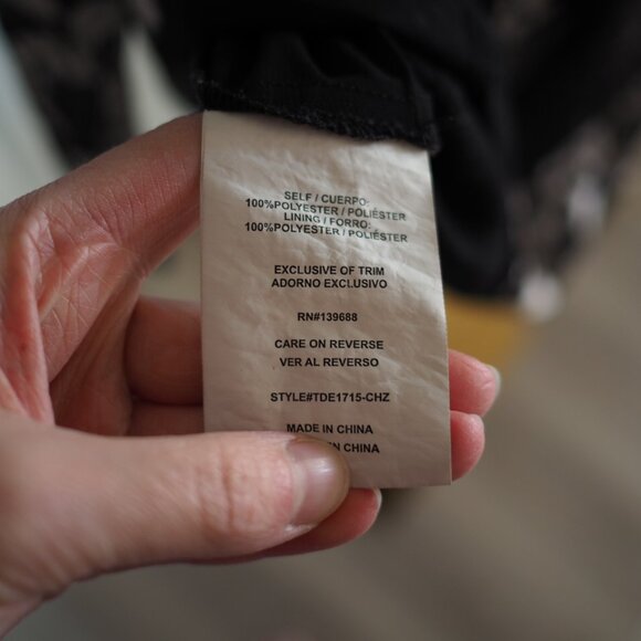 Altar'd State Formal Floral Embroidered Dress Sheer Cutout Neckline, Size Large - Picture 11 of 11